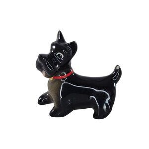 Hagen Renaker Scottish Terrier Miniature Figurine A075 A856 *Flaw*